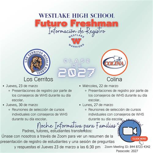 WHS Info Spanish